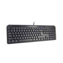 Teclado Q-Connect Negro Con Cable 1,5 M Compatible Windows