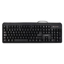 Teclado Q-Connect Negro Con Cable 1,5 M Compatible Windows Precio: 11.495000483999998. SKU: B1JR4THP56