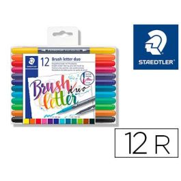 Staedtler Rotuladores Brush Lettering Doble Punta Fina-Pincel C-Surtidos Estuche 12 Ud Precio: 8.49999953. SKU: B1BLTMPH3F