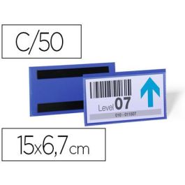 Pack 50 Fundas Magnétitcas 163X88Mm para Estanterias Metálicas Durable 1742-07 Durable 1742-07 Precio: 108.49999941. SKU: B1GDDKJZPL