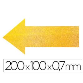 Simbolo Adhesivo Durable Pvc Forma De Flecha Para Delimitacion Suelo Amarillo 200x100x0,7 mm Pack De 10 Precio: 23.5949992982. SKU: B1DXF97QL6