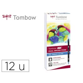 Rotulador Tombow Abt Dual Brush Acuarelable Doble Punta Fina-Pincel Estuche De 12 Unidades Colores Primarios Precio: 37.50000056. SKU: B17A9TTXZN