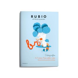 Cuaderno Rubio Ortografia 6-7 Años Para Saber Mas 5 unidades