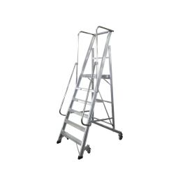 Escalera Movil Ktl De Aluminio Con Plataforma Y Guardacuerpos Plegable 6 Peldaños Serie 2XL-S Precio: 942.89000014. SKU: B1EMNWDRV8