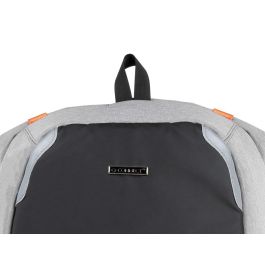 Q-connect Mochila para portátil de 18" negra / gris, poliéster impermeable, 460x170x310 mm Precio: 48.68999949. SKU: B14LSL7PTB