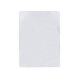 Carpeta Dossier Uñero Plastico Q-Connect Folio 120 Micras Transparente 100 unidades