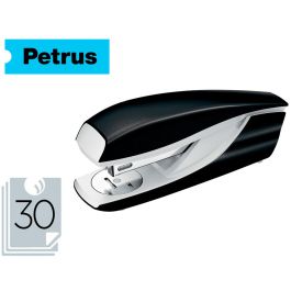 Grapadora Petrus 635 Wow Negra Metalizada Capacidad 30 Hojas Precio: 27.2249995281. SKU: BIX623375