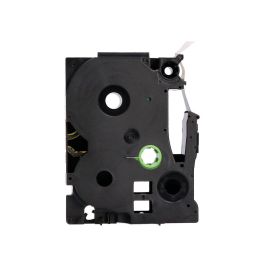 Q-connect TZE-641 Cinta para Rotuladoras Brother, 18mm x 8m, Amarillo sobre Negro