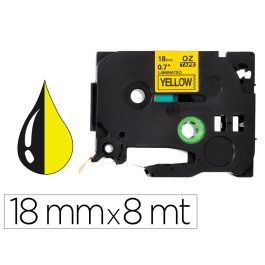 Q-connect TZE-641 Cinta para Rotuladoras Brother, 18mm x 8m, Amarillo sobre Negro Q-connect TZE-641 Cinta para Rotuladoras Brother, 18mm x 8m, Amarillo sobre Negro Precio: 9.5000004. SKU: B1AEG28YXD