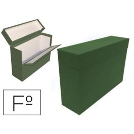 Caja Transferencia Mariola Folio Doble Carton Forrado Geltex Lomo 20 cm Color Verde Precio: 17.6538996491. SKU: B13HLKT6MZ