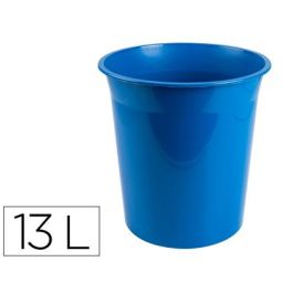 Papelera Plastico Q-Connect Azul Opaco 13 Litros 275x285 mm Precio: 5.9168995402. SKU: B185DAA4JX