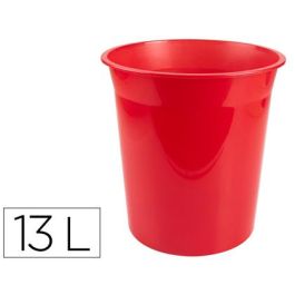 Papelera Plastico Q-Connect Rojo Translucido 13 Litros 275x285 mm Precio: 3.58999982. SKU: B16GYGGPTP