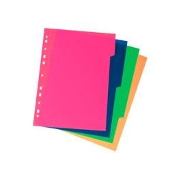 Carchivo Separador Carchivo Polipropileno Extra Rígido DIN A4 Multitaladro Extraíble 500 unidades