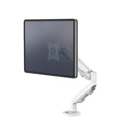 Brazo Para Monitor Fellowes Serie Eppa Ajustable Altura 1 Pantalla Normativa Vesa Hasta 10 kg Blanco