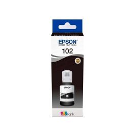 Epson Tinta Bote Negro Ecotank Et-2700, 2750, 3700, 3750, 4750 - Nº 102