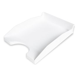 Bandeja Sobremesa Plastico Q-Connect Blanco Opaco 240x70X340 mm 6 unidades