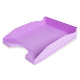 Bandeja Sobremesa Plastico Q-Connect Lavanda Opaco 240x70x340 mm 6 unidades Precio: 17.895899273999998. SKU: B12M2GW53K