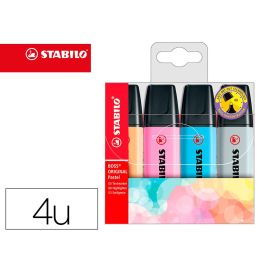 Rotulador Stabilo Boss Fluorescente 70 Pastel Estuche De 4 Unidades Colores Surtidos Precio: 4.49999968. SKU: B154FHF8JT