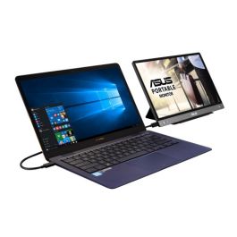 ASUS MB14AC pantalla para PC 35,6 cm (14") 1920 x 1080 Pixeles Full HD Gris