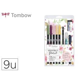 Set Watercoloring Tombow Floral 9 Piezas Precio: 33.3839001573. SKU: B1K6XW8DBB