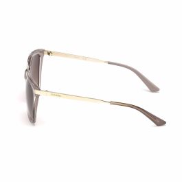 Guess GU7483 57F Gafas de Sol para Mujer con Montura Plástico Beige Brillante, Cristales Marrón Degradado y Diseño Geométrico Calibre 56mm Guess GU7483 57F Gafas de Sol para Mujer con Montura Plástico Beige Brillante, Cristales Marrón Degradado y Diseño Geométrico Calibre 56mm