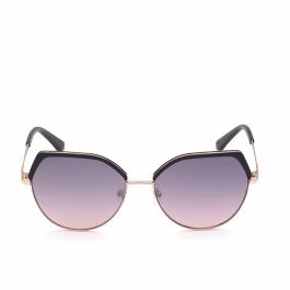 Guess GU7736 01U Gafas de Sol para Mujer, Montura Metálica Negra Brillante, Cristales Burdeos Espejados, Calibre 58mm Precio: 67.50000004. SKU: B17PAERFNC
