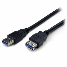 Cable USB Startech USB3SEXT2MBK Negro
