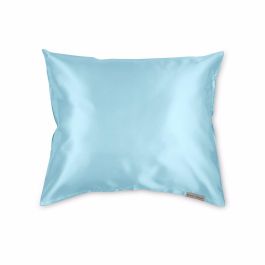 Beauty Pillow #old blue Funda de Almohada Satén Sedoso Lujoso, Cuidado Piel Antiarrugas y Cabello Antienredos 60x70 cm 1 pieza