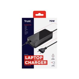 Cargador de Portátil Universal Trust Primo 22141/ 70W/ Automático/ 6 Conectores/ Voltaje 18-20V