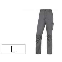 Pantalon De Trabajo Deltaplus Cintura Elastica 5 Bolsillos Color Gris - Negro Talla L Precio: 40.49999954. SKU: B1AWFG8QGR