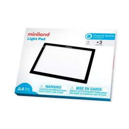 Mesa De Luz Led Miniland Para Aprendizaje Mediante Estimulo Visial Formato Din A4 360x270x5 mm Precio: 59.50000034. SKU: B17NY6DX5D