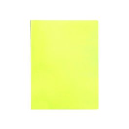 Carpeta Liderpapel Escaparate 80 Fundas Polipropileno Din A4 Amarillo Fluor Opaco