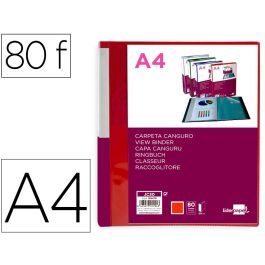 Carpeta Liderpapel 80 Fundas Canguro Pp Din A4 Rojo Translucido Portada Y Lomo Personalizable Precio: 5.7959004598. SKU: B19RMYP3HX