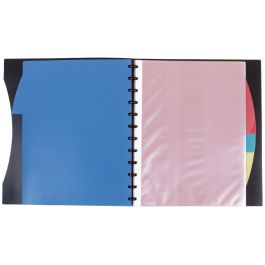 Carpeta Liderpapel A4 Con 40 Fundas Intercambiables 5 Sep Sobre Y Gomilla Portada Y Lomo Personalizable Negro Precio: 6.50000021. SKU: B123V4M3ZL