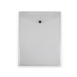 Carpeta Liderpapel Dossier Broche Polipropileno Din A4 Formato Vertical Con Fuelle Transparente 10 unidades