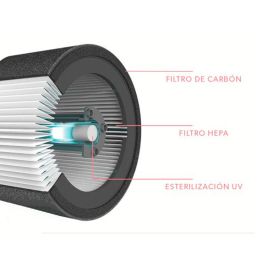 Filtro De Carbono Leitz Dupont Para Purificador De Aire Trusens Z-1000 Pack De 3 Unidades