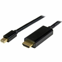Cable DisplayPort a HDMI Startech MDP2HDMM1MB 4K Ultra HD Negro 1 m