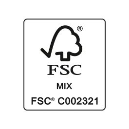 Exacompta Subcarpeta con 3 solapas para A4, cartulina impresa 210gr, color amarillo canario