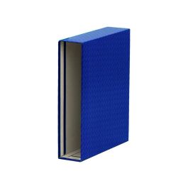 Caja Archivador De Palanca Carton Forrado Elba Din A4 Lomo 85 mm Azul