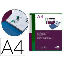 Carpeta Liderpapel Canguro 2 Anillas 25 mm Mixtas Polipropileno Din A4 Verde Translucido Precio: 2.78999985. SKU: B1AZHGRVRZ