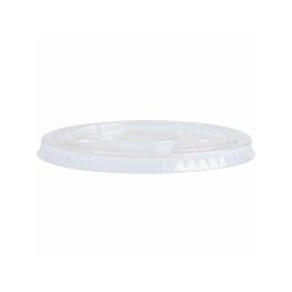 Tapa De Plastico Biodegradable Para Vaso De 195-220 Cc Paquete De 100 Unidades