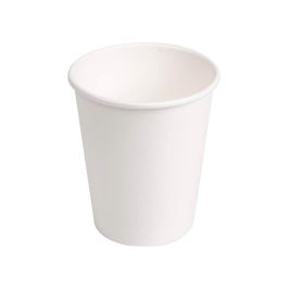 Vaso De Carton Biodegradable Blanco 290 Cc Paquete De 50 Unidades