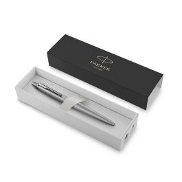 Boligrafo Parker Jotter XL Monocromo Acero Ct En Estuche