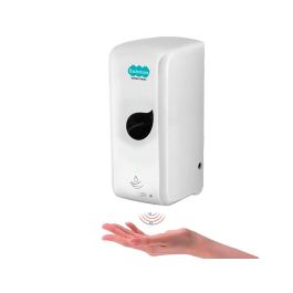 Dispensador Para Gel Y Jabon Bacterisan Para Pared Automatico 800 mL Blanco 125x140X270 mm