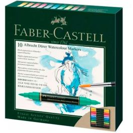 Faber castell rotuladores doble punta fina/pincel watercolour marker estuche de 10 c/surtidos Precio: 26.9951. SKU: B1D3BRPZGM