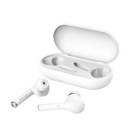 Auricular Trust Nika Inalambrico Bluetooth Con Estuche De Carga Color Blanco