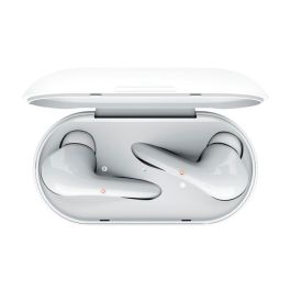 Auricular Trust Nika Inalambrico Bluetooth Con Estuche De Carga Color Blanco