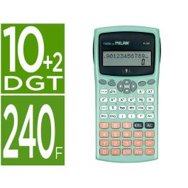 Milan Calculadora Científica M240 Serie Silver Turquesa En Blister Precio: 16.3350003025. SKU: S7906408