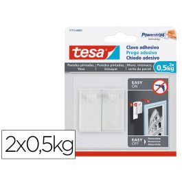 Clavo adhesivo hasta 0.5kg para pared pintada tesa Precio: 4.49999968. SKU: S7912373