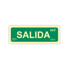 Archivo 2000 Pack De 2 Señales "Salida" 300x105 Pvc Verde